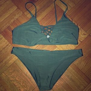 Olive Green Bikini (never worn)